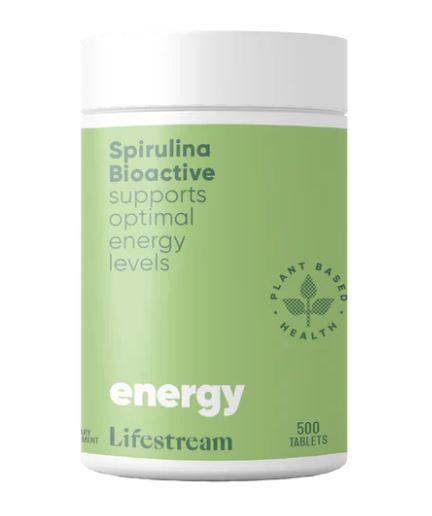 LIFESTREAM SPIRULINA BIOACTIVE 500 TABLETS
