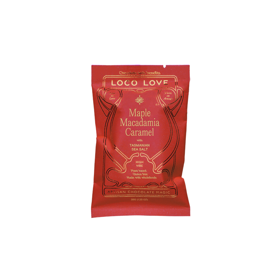 LOCO LOVE MAPLE MACADAMIA SINGLE 30G