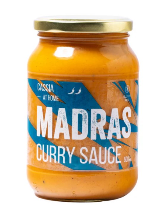 CASSIA AT HOME MADRAS SIMMER SAUCE 500ML