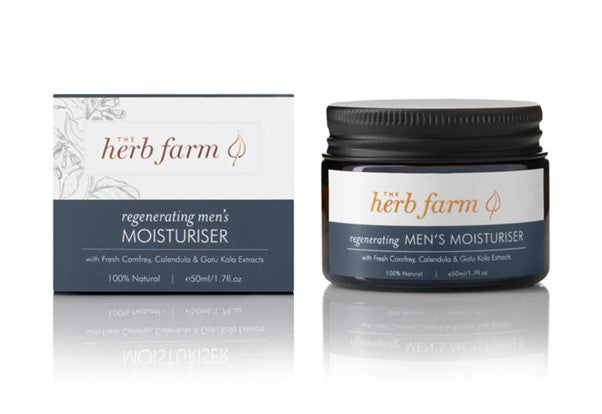 THE HERB FARM MENS MOISTURISER 50ML