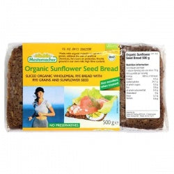 MESTEMACHER ORGANIC SUNFLOWER BREAD 500G