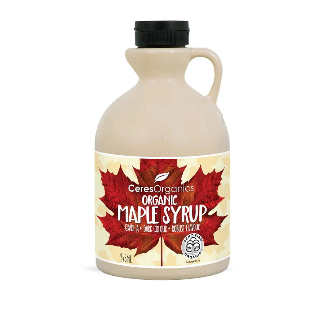 CERES ORGANIC MAPLE SYRUP GRADE A 946ML