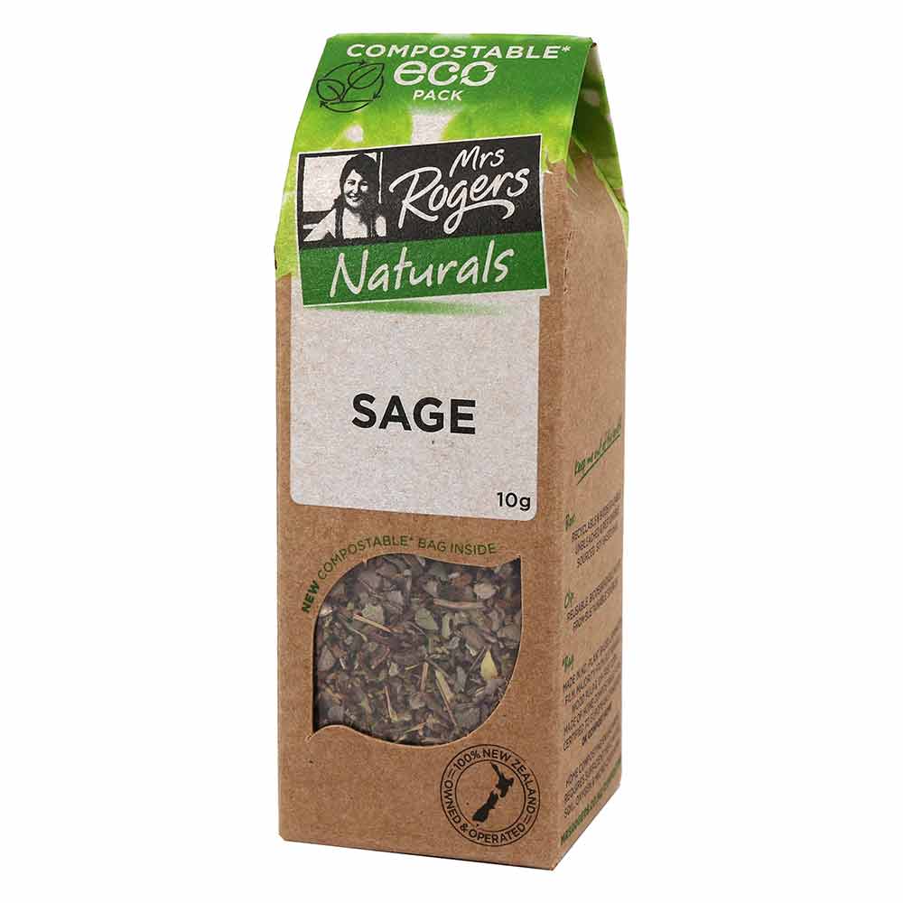 MRS ROGERS NATURALS DRIED SAGE 10G