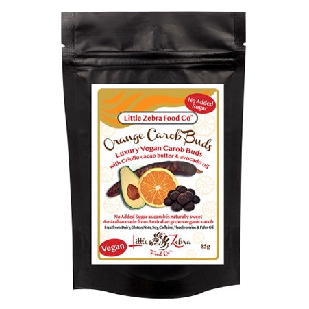 LITTLE ZEBRA ORANGE CAROB BUDS 85G