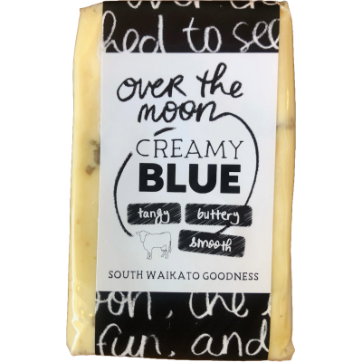 OVER THE MOON DAIRY CREAMY BLUE 130G