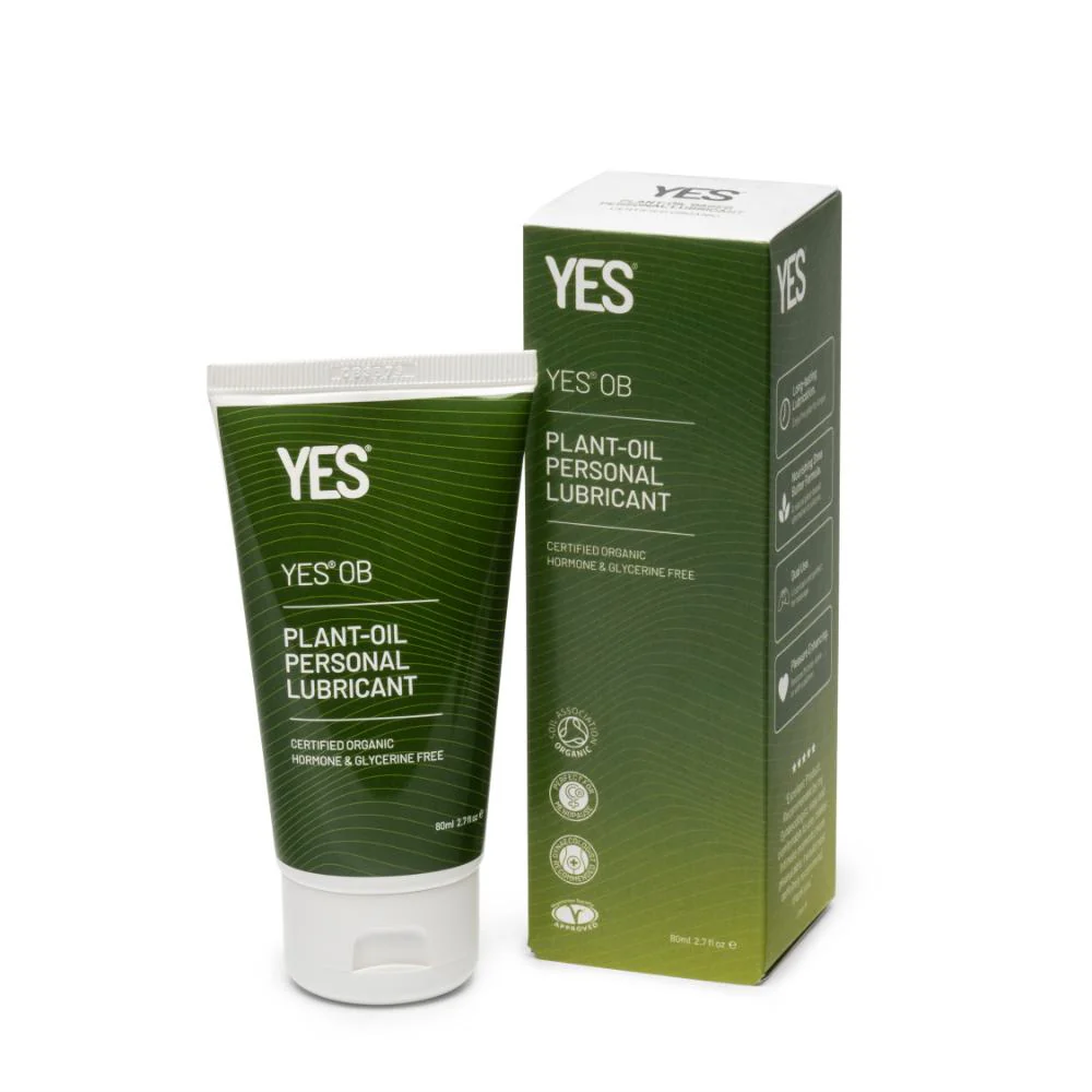 YES PLANT OIL ORGANIC PERSONAL LUBRICANT 80ML