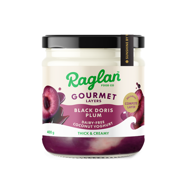 RAGLAN FOOD CO GOURMET LAYERS BLACK DORIS PLUM 400G