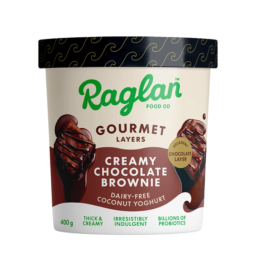 RAGLAN COCONUT YOGHURT CHOCOLATE BROWNIE 400G