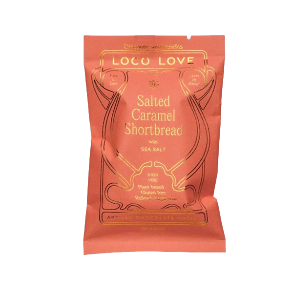 LOCO LOVE CARAMEL SHORTBREAD SINGLE 30G