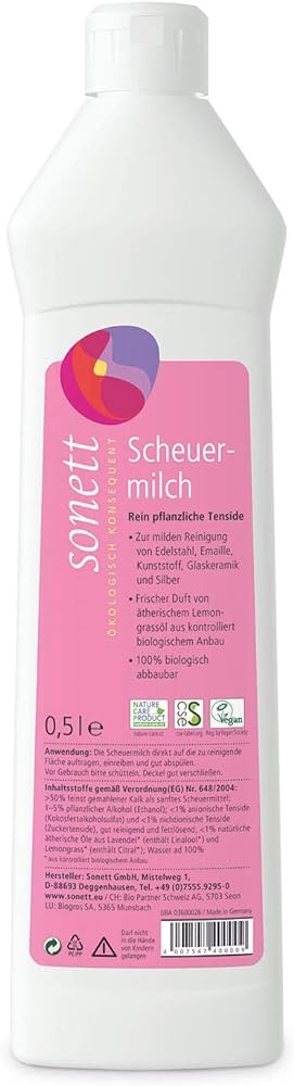 SONNETT SCOURING FLUID 500ML