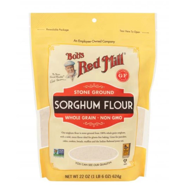 BOBS RED MILL GLUTEN FREE WHITE SORGHUM FLOUR 624G