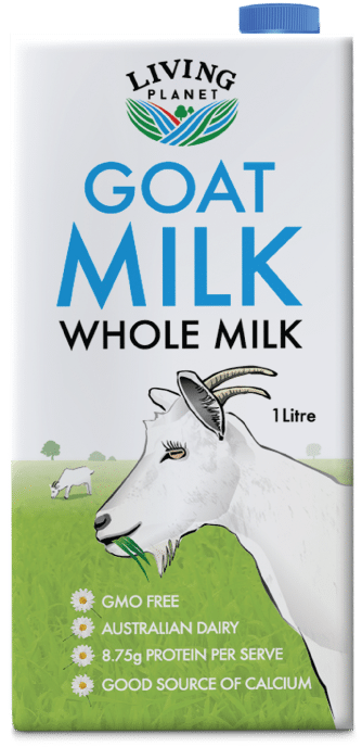 LIVING PLANET UHT GOATS MILK 1L