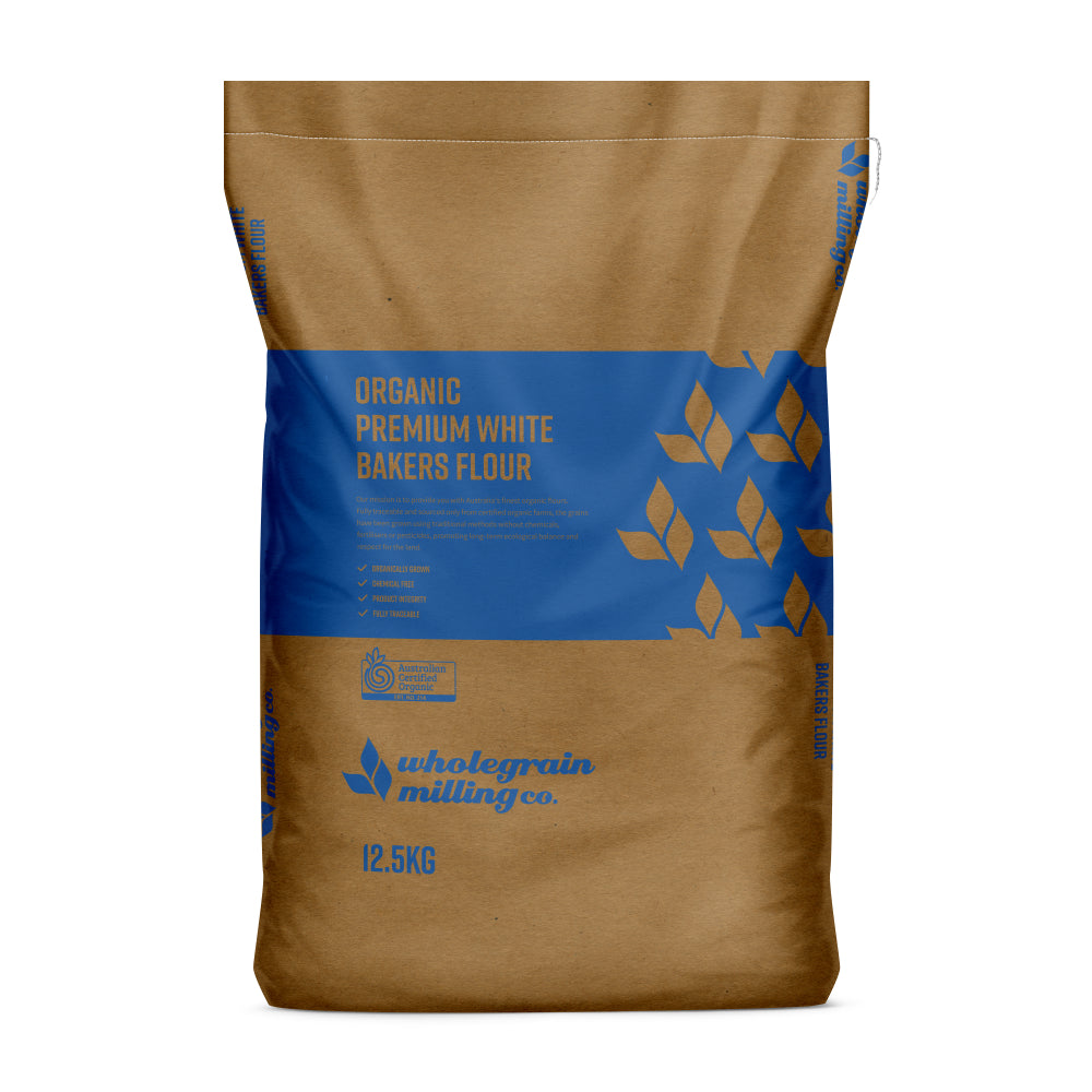 ORGANIC BAKERS FLOUR 12.5KG SACK
