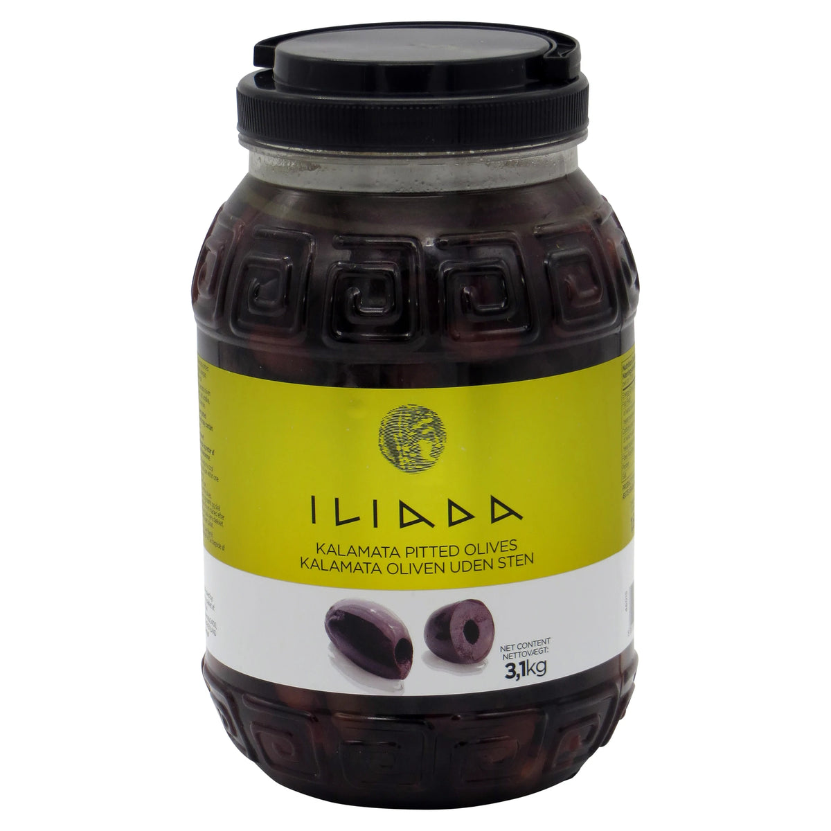 ILIADA KALAMATA PITTED OLIVES 3.1KG