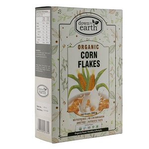 DOWN TO EARTH ORGANIC CORN FLAKES 300G