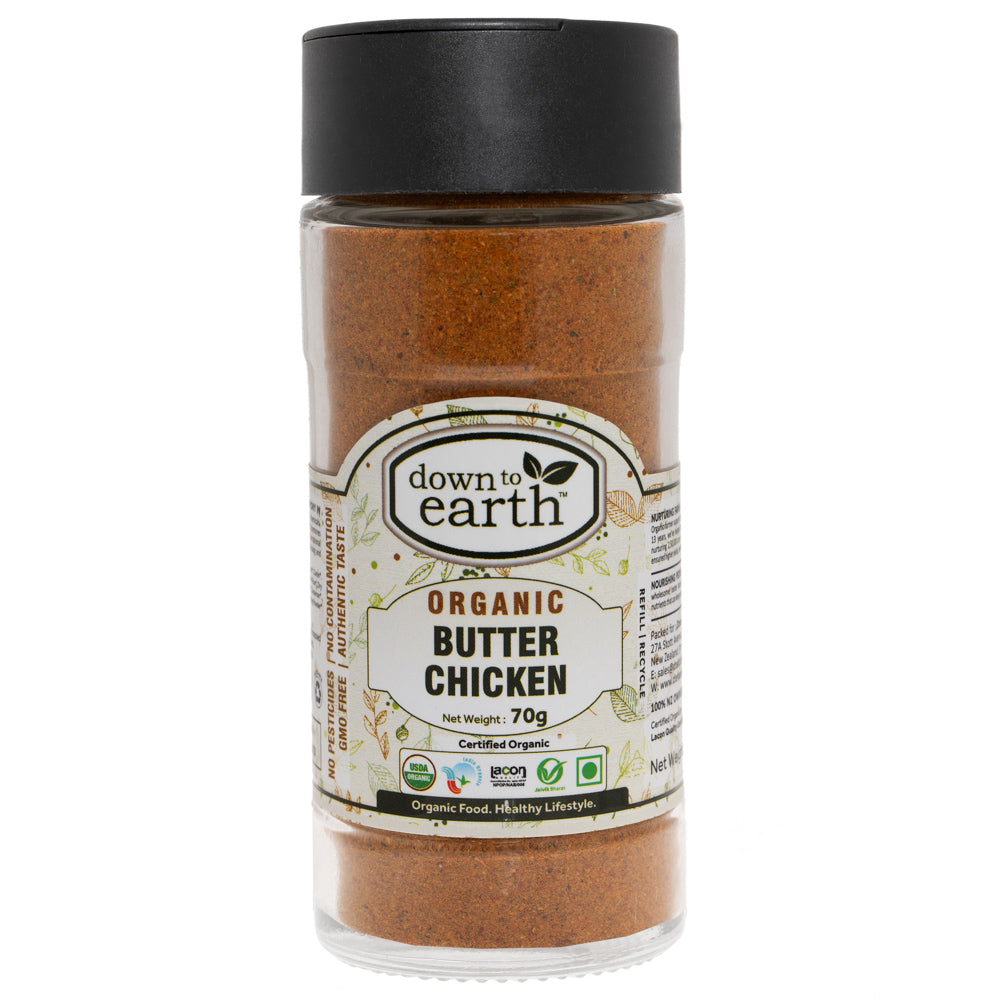 DOWN TO EARTH BUTTER CHICKEN 70G