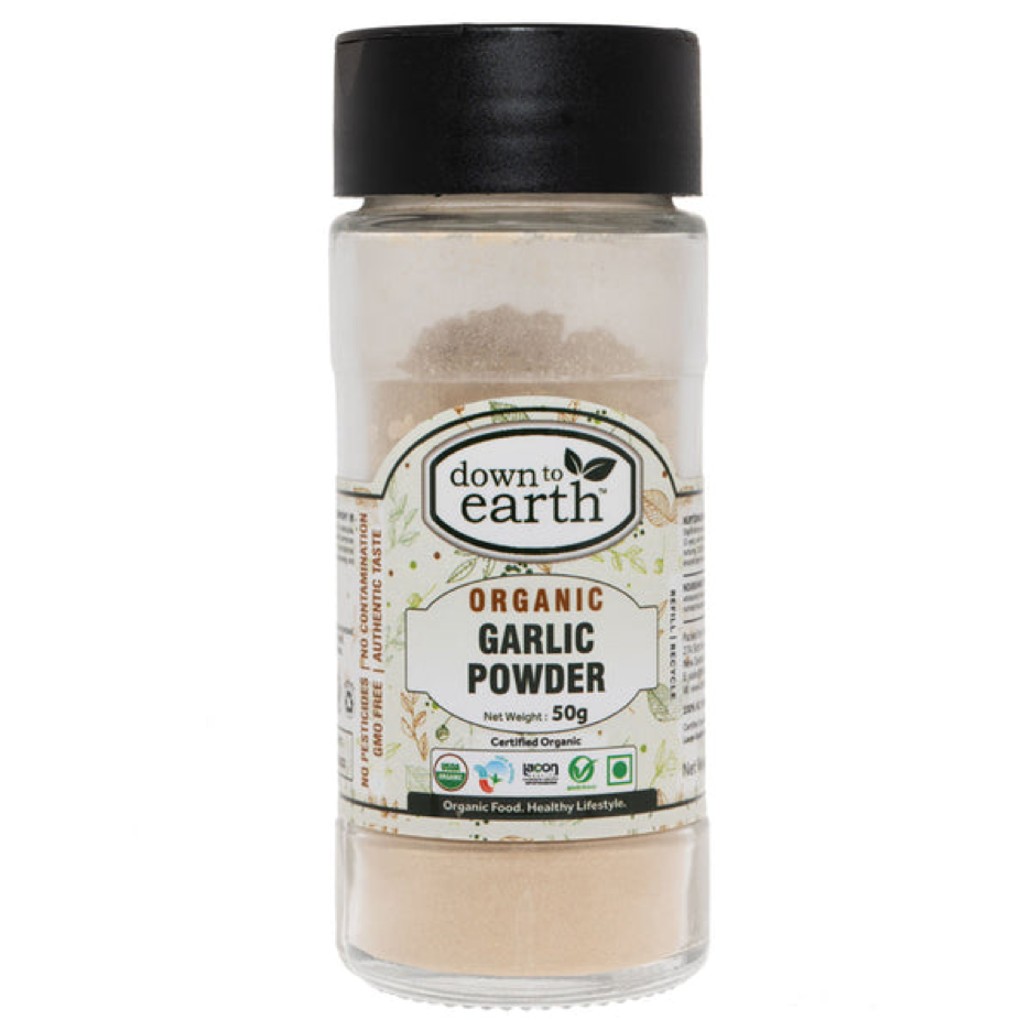 DOWN TO EARTH GARLIC POWDER 50G
