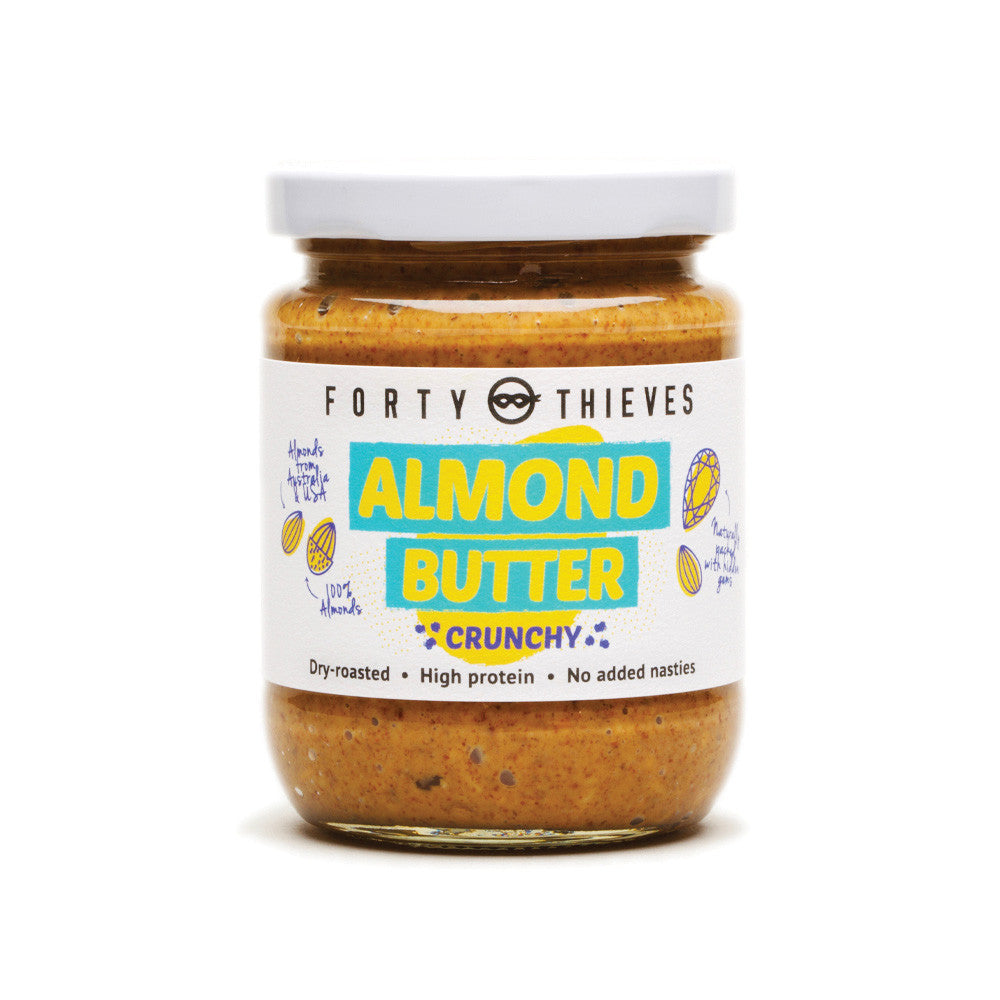 FORTY THIEVES ALMOND BUTTER CRUNCHY 235G