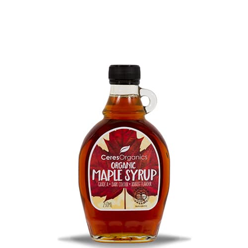 CERES ORGANICS MAPLE SYRUP 250ML