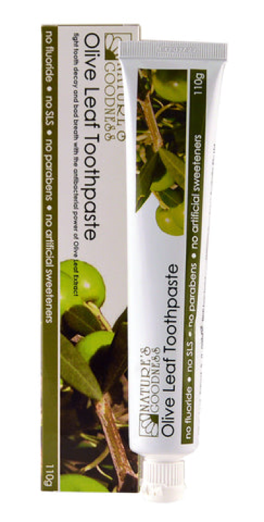 NATURES GOODNESS OLIVE LEAF TOOTHPASTE 100G