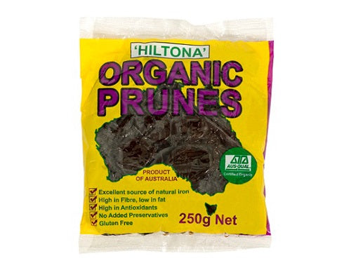 HILTONA PRUNES MOIST PACK 250G