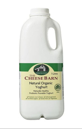 CHEESE BARN ORGANIC KEFIR YOGHURT 1L