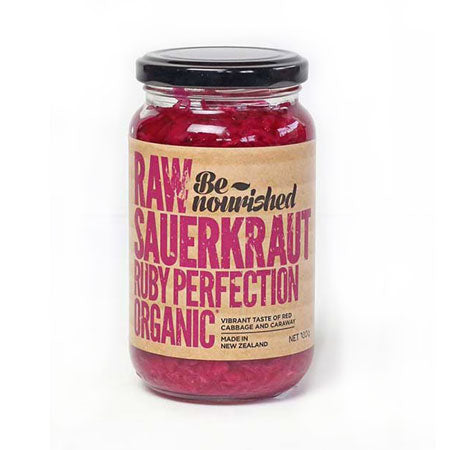 BE NOURISHED RUBY PERFECTION SAUERKRAUT 380G