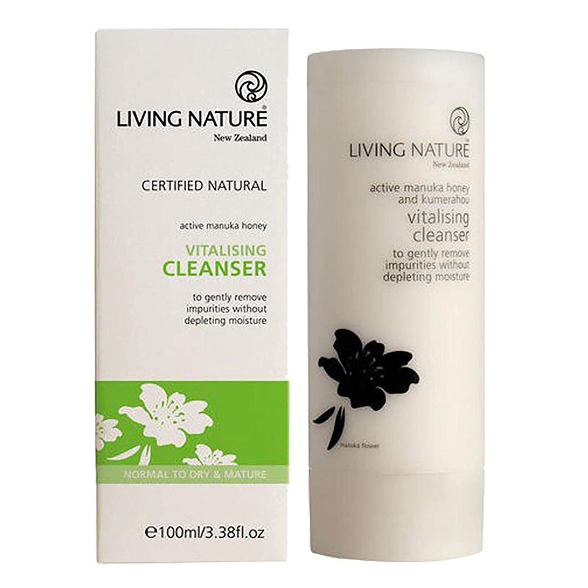 LIVING NATURE VITALISING CLEANSER 120ML