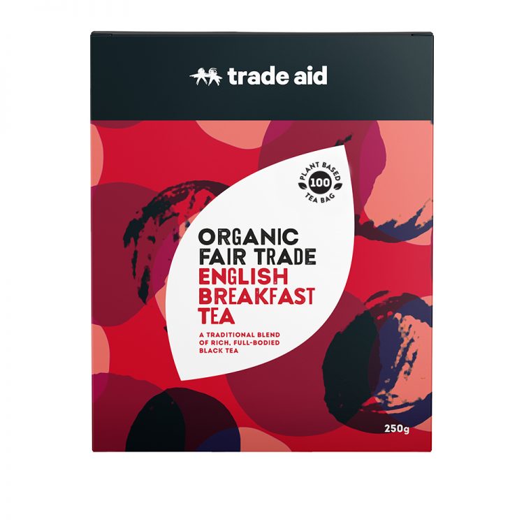 TRADE AID ORGANIC ENGLISH BREAKFAST TEA 100 BAGS