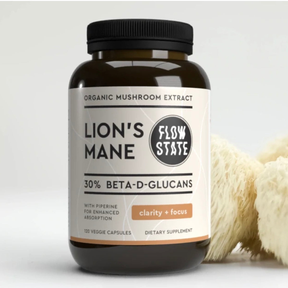 FLOW STATE LIONS MANE CAPSULES 120S