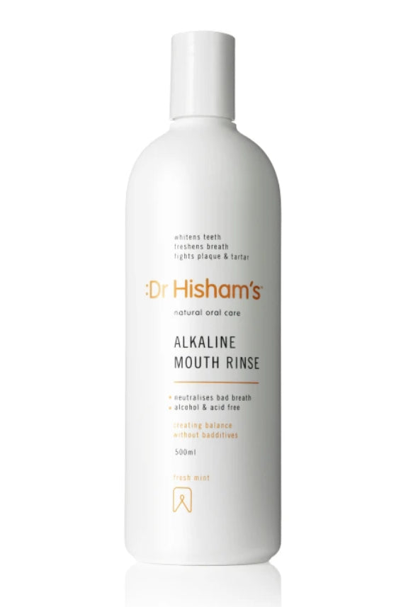 DR HISHAMS ALKALINE MOUTH RINSE 500ML