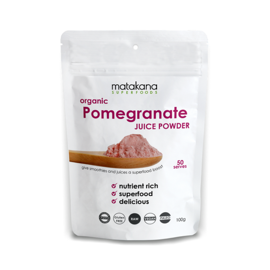 MATAKANA SUPERFOODS POMEGRANATE POWDER 100G