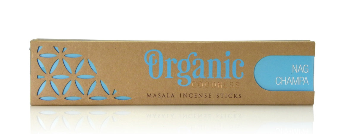 ORGANIC MASALA INCENSE STICKS NAG CHAMPA 15G