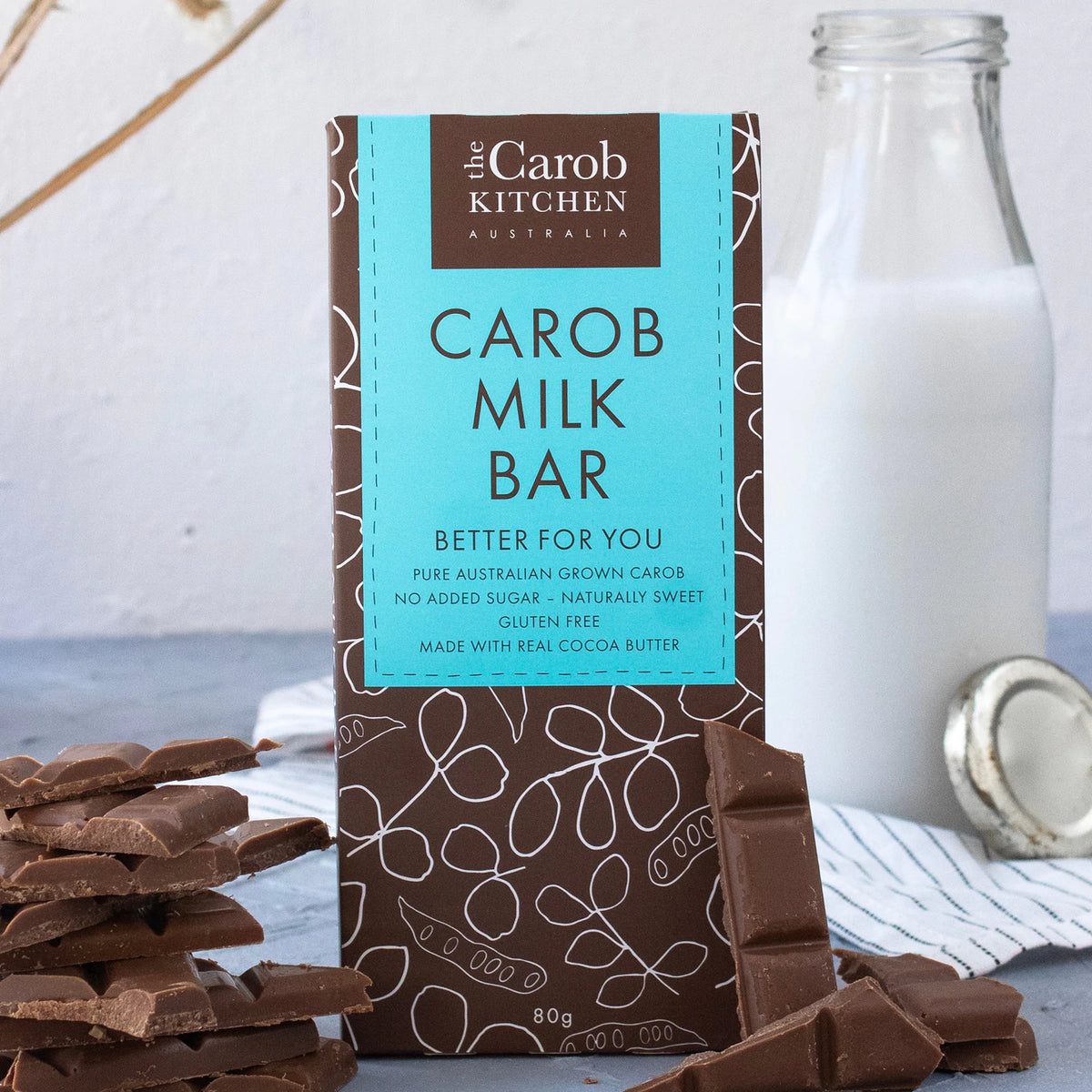CAROB KITCHEN CAROB MILK BAR 80G