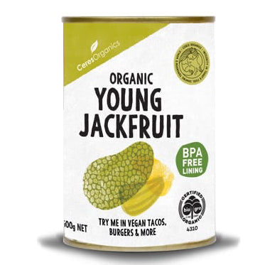 CERES ORGANIC JACKFRUIT CAN 400G