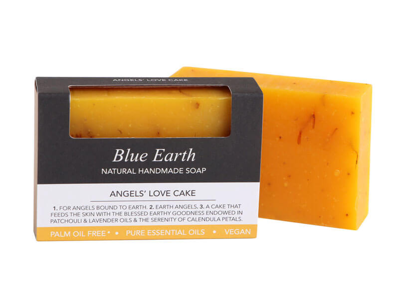 BLUE EARTH ANGELS LOVE CAKE SOAP BAR