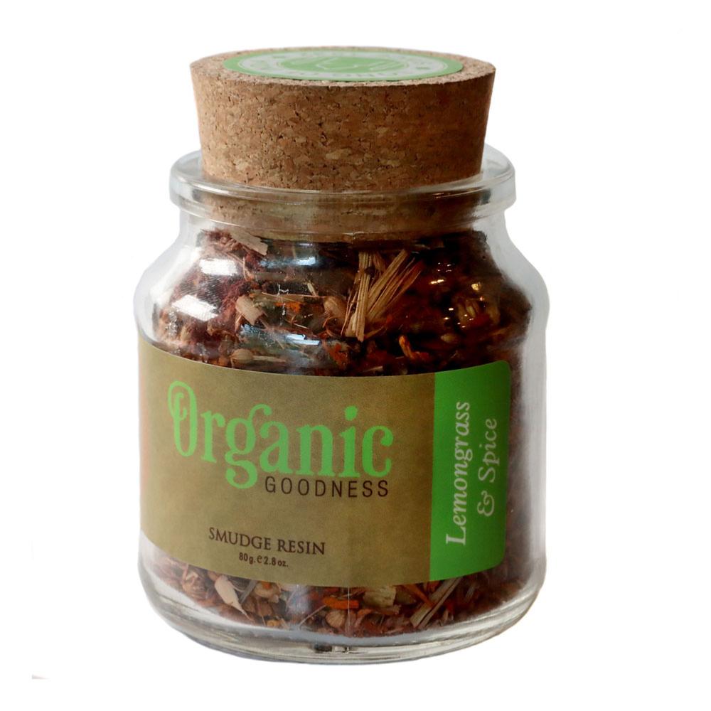 ORGANIC GOODNESS SMUDGE RESIN LEMON SPICE