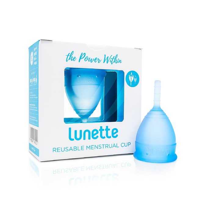 LUNETTE MENSTRUAL CUP AQUA BLUE 1