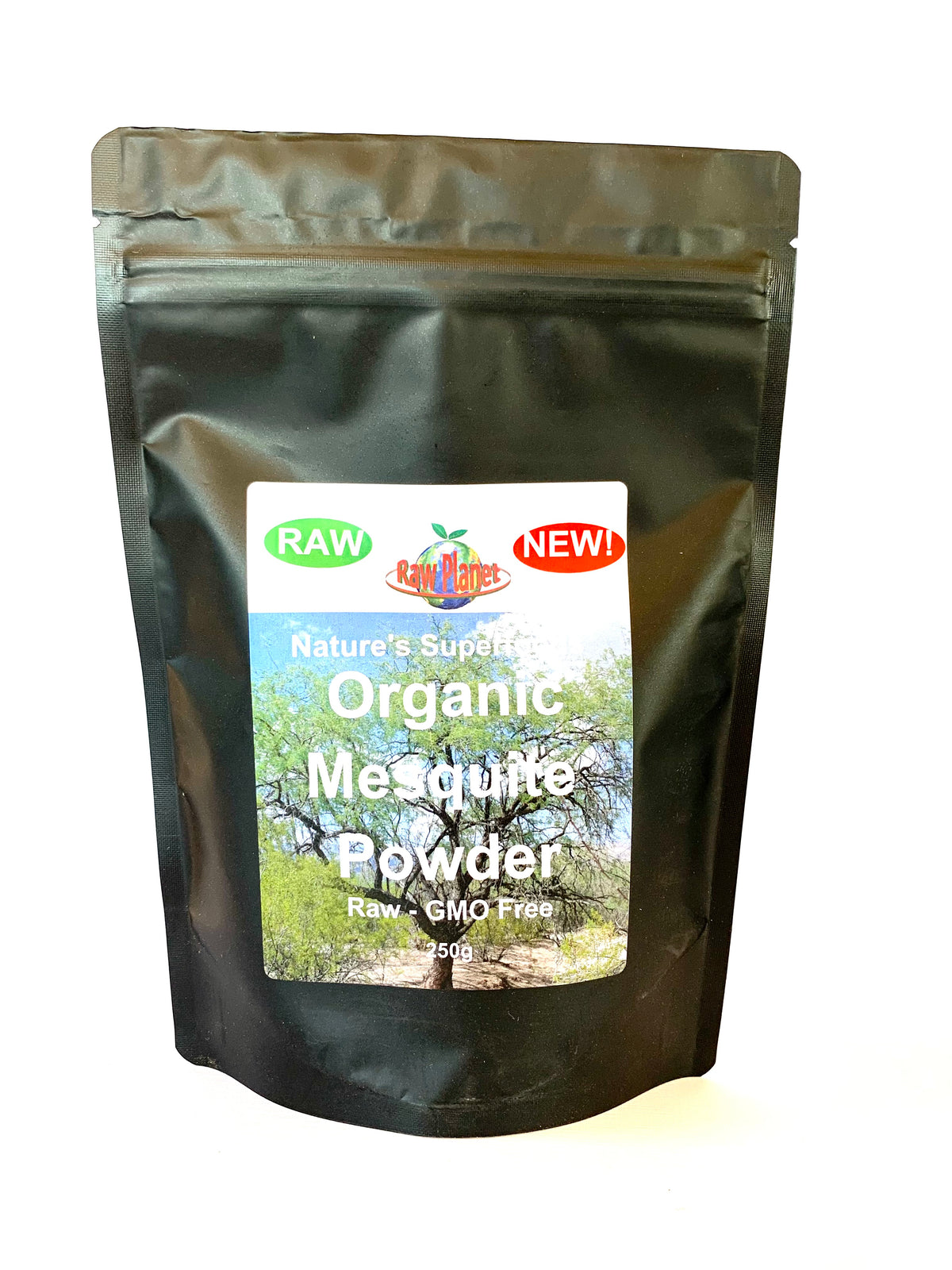 RAW PLANET MESQUITE POWDER 250G