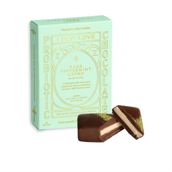 LOCO LOVE DARK PEPPERMINT CREME TWIN 60G