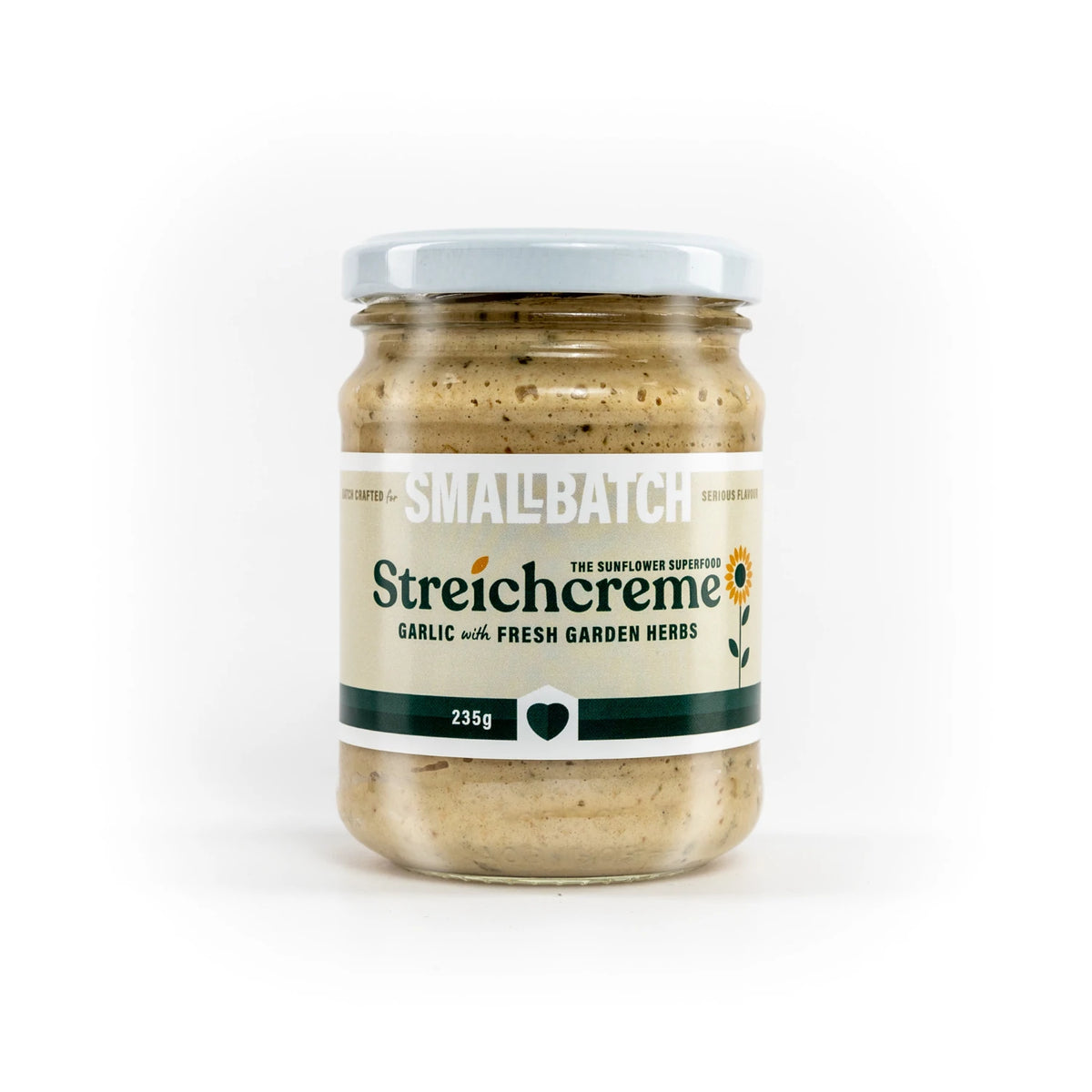 SMALL BATCH STREICHCREME GARLIC SPREAD 235G