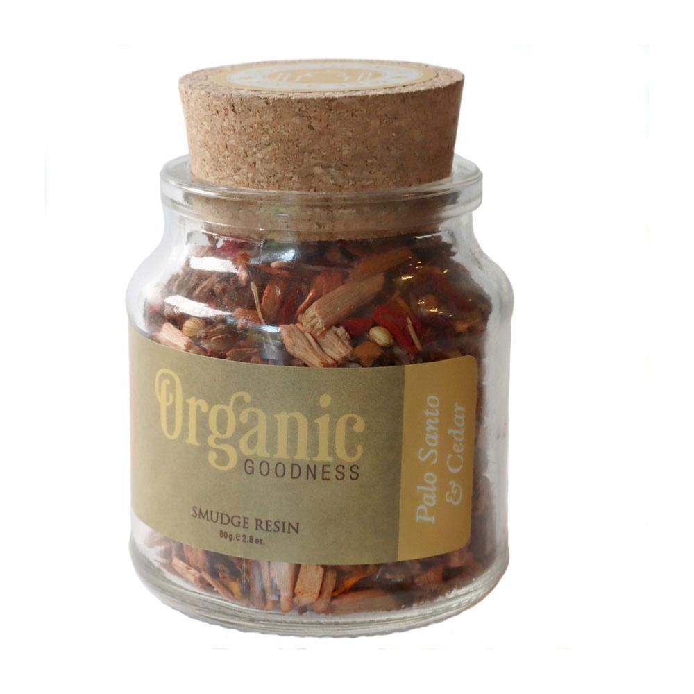 ORGANIC GOODNESS SMUDGE RESIN PALO SANTO