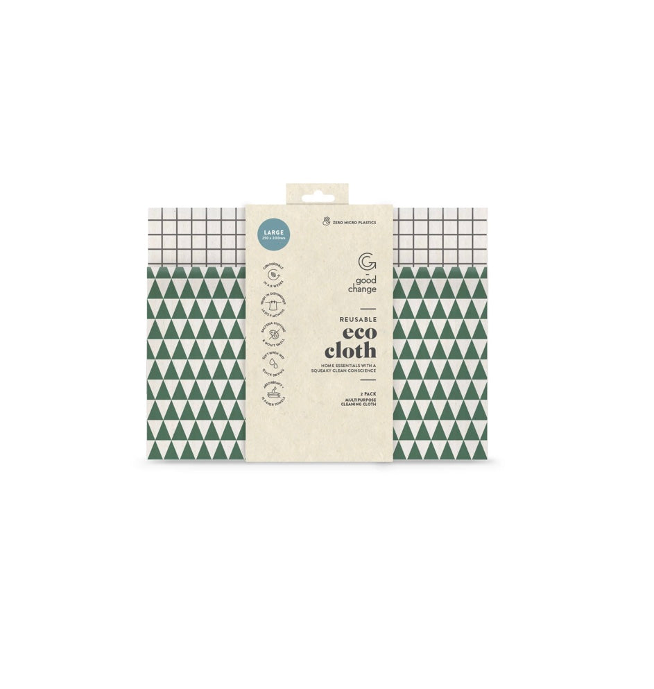 GOOD CHANGE ECO CLOTH LARGE 2PCK