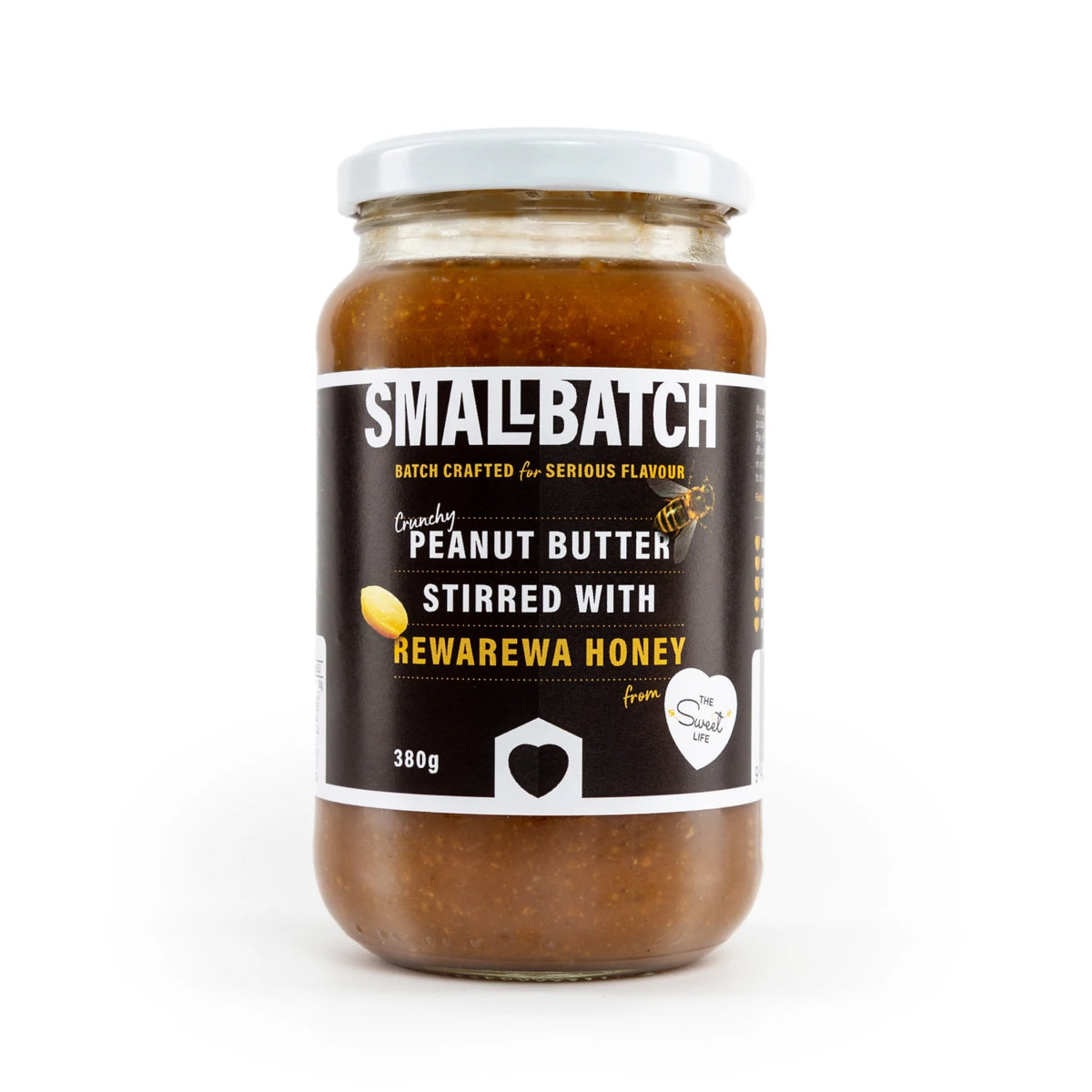 SMALL BATCH HONEY PEANUT BUTTER 380G