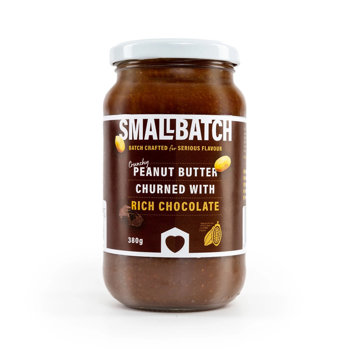 SMALL BATCH CHOCOLATE PEANUT BUTTER 380G