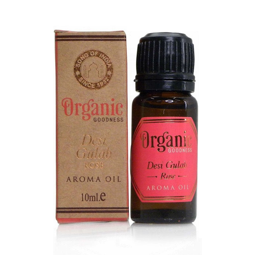 ORGANIC GOODNESS AROMA OIL ROSE 10ML