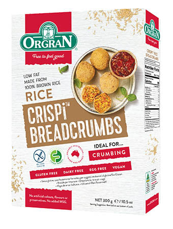ORGRAN CRISPI RICE CRUMBS 300G