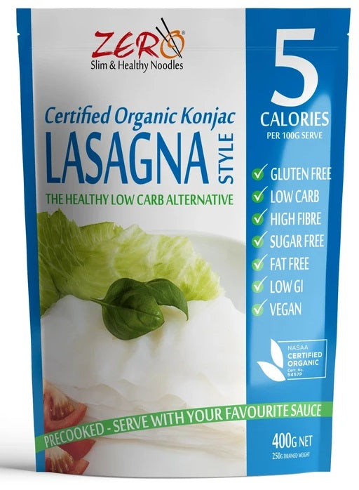 ZERO KONJAC LASAGNE 400G