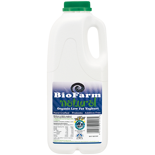 BIO FARM LOW FAT YOGHURT 1 L