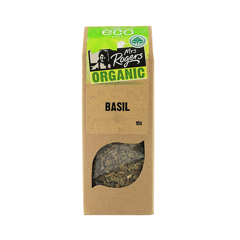 MRS ROGERS ORGANIC BASIL 10G